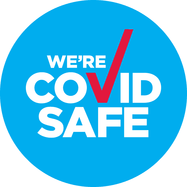 covid safe badge a3